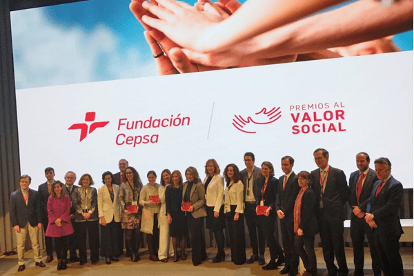 Cuatro ONG acreditadas reciben el apoyo de la Fundación Cepsa en los Premios al Valor Social de Madrid