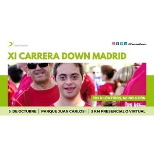 Cartel Carrera Down Madrid